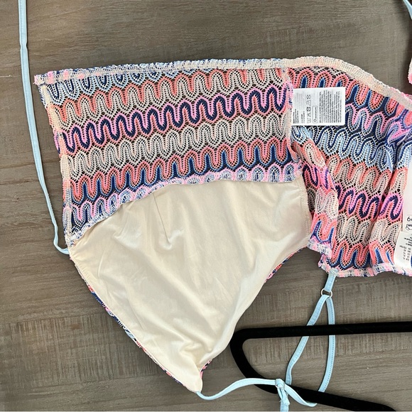 H&M Crochet-look Tie-detail Top size XL - Picture 7 of 11